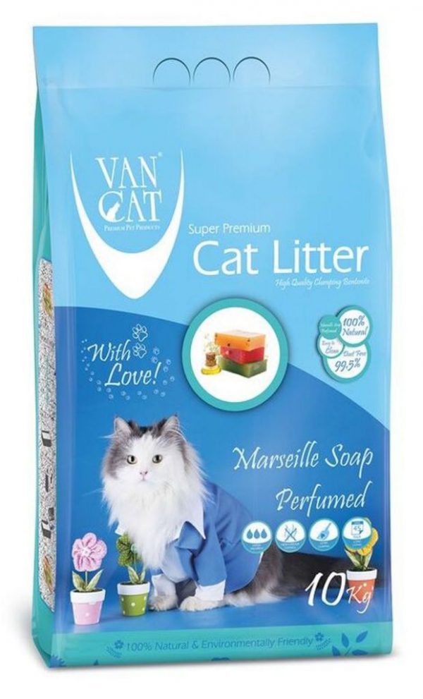 Van Cat Marseille Soap Clumping 10kg • Zootrofika PetShop